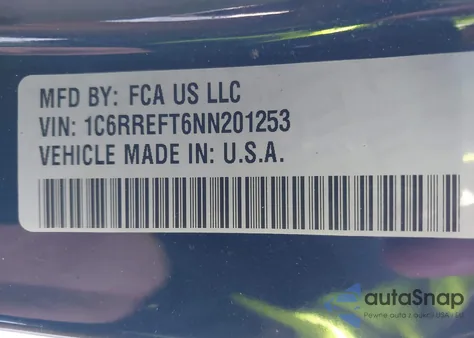 2022 Ram 1500 Lone Star 4X2 5'7 Box from USA, damaged, VIN 1C6RREFT6NN201253
